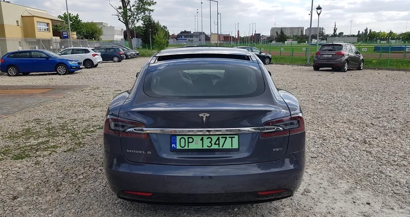 Tesla Model S cena 128700 przebieg: 125209, rok produkcji 2018 z Hrubieszów małe 379